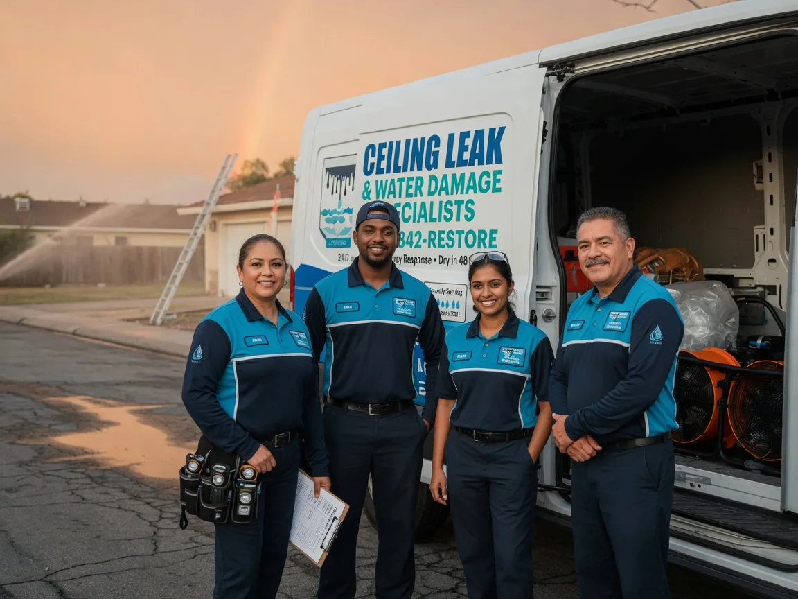 Ceiling Leak Cleanup company in Pacific Palisades, CA
